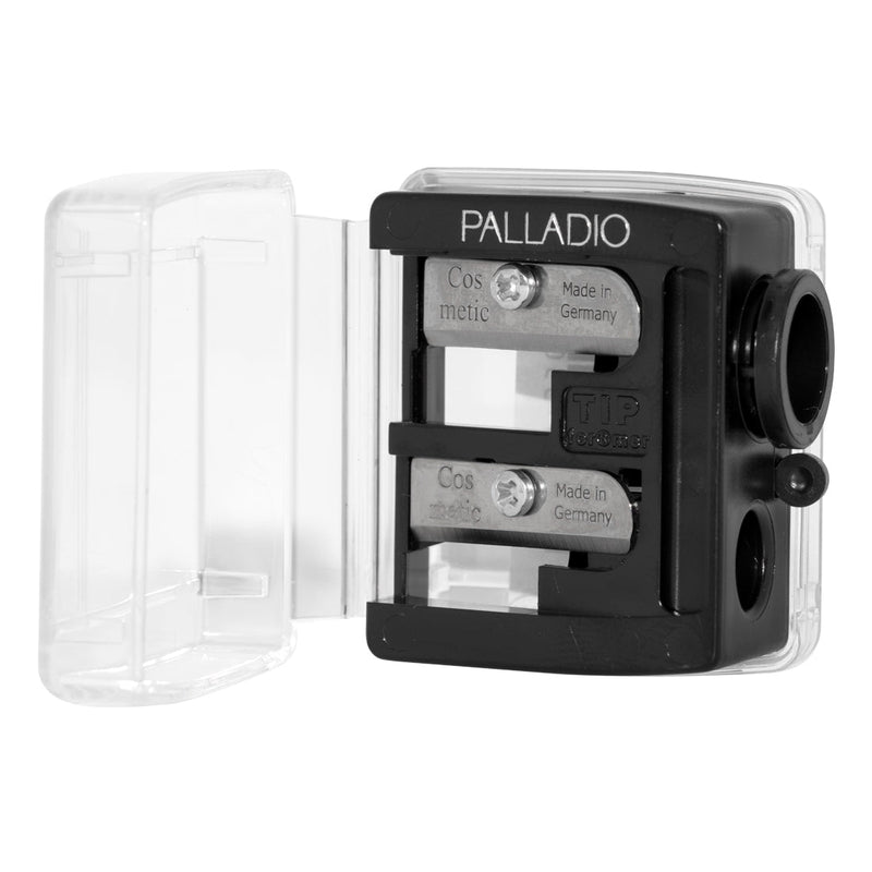 Palladio DOUBLE BARREL PENCIL SHARPENER Pencil Sharpener White Smoke Black