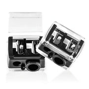 Palladio DOUBLE BARREL PENCIL SHARPENER Pencil Sharpener White Smoke Black