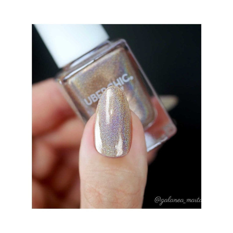 UberChic Beauty It's Pumpkin Spice Season - Holographic Polish Regular Polish