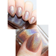UberChic Beauty It's Pumpkin Spice Season - Holographic Polish Regular Polish