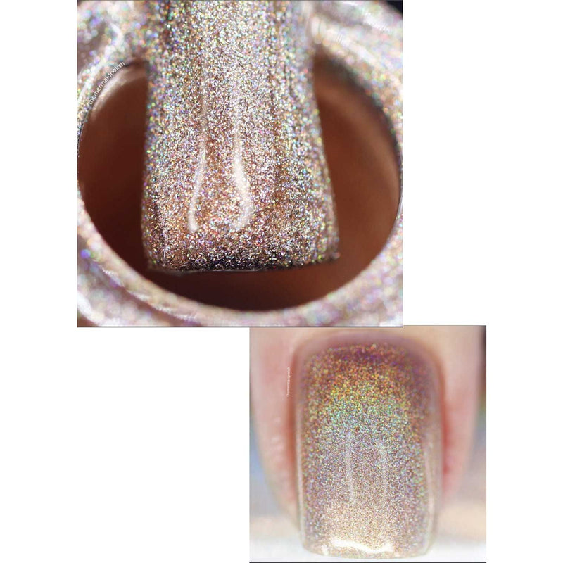 UberChic Beauty It's Pumpkin Spice Season - Holographic Polish Regular Polish