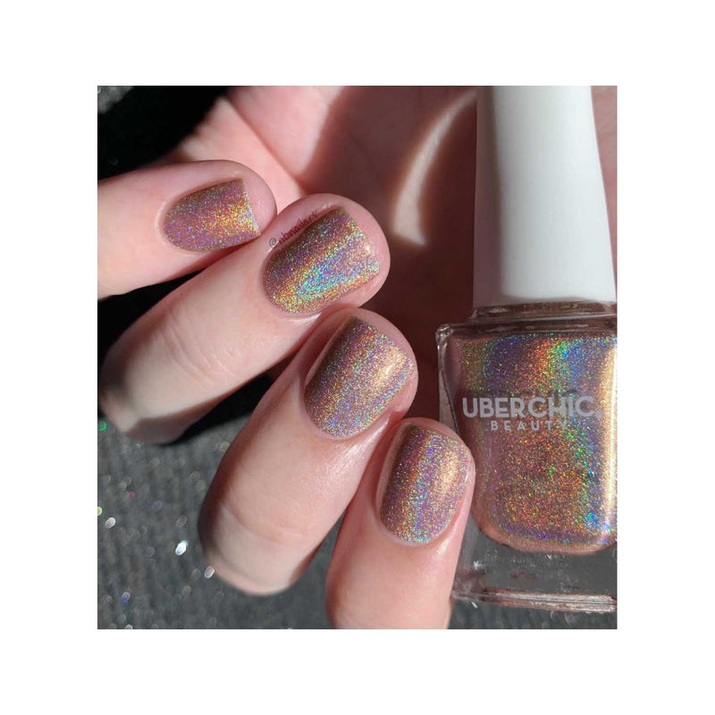 UberChic Beauty It's Pumpkin Spice Season - Holographic Polish Regular Polish