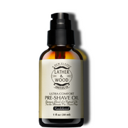Lather & Wood Shaving Co Pre-Shave Oil - Sandalwood Men Grooming, Health