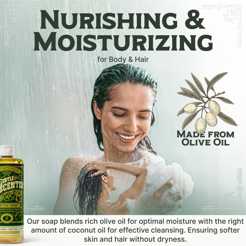 Carolina Castile Soap Gentle Unscented Castile Soap