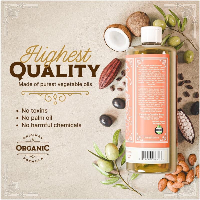 Carolina Castile Soap Orange Castile Soap