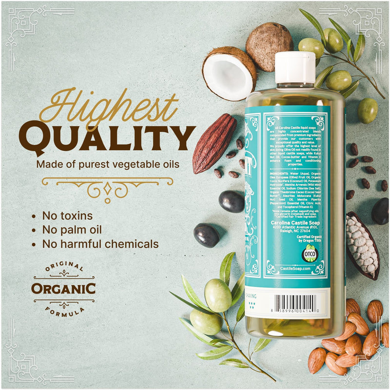 Carolina Castile Soap Peppermint Castile Soap