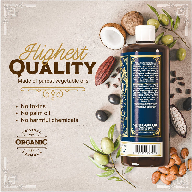 Carolina Castile Soap Tobacco Vanilla Castile Soap