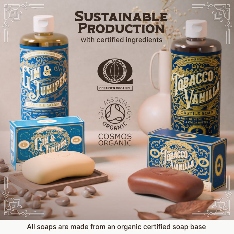 Carolina Castile Soap Gin & Juniper Castile Bar Soap