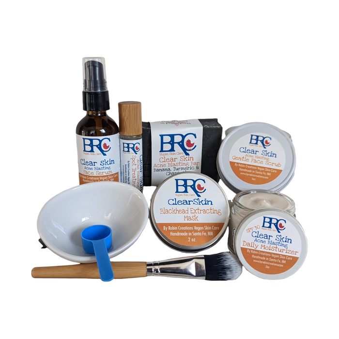 Clear Skin Ultimate Healing Facial Bundle w/ Blackhead Mask & Free Healing Cleansing Bar