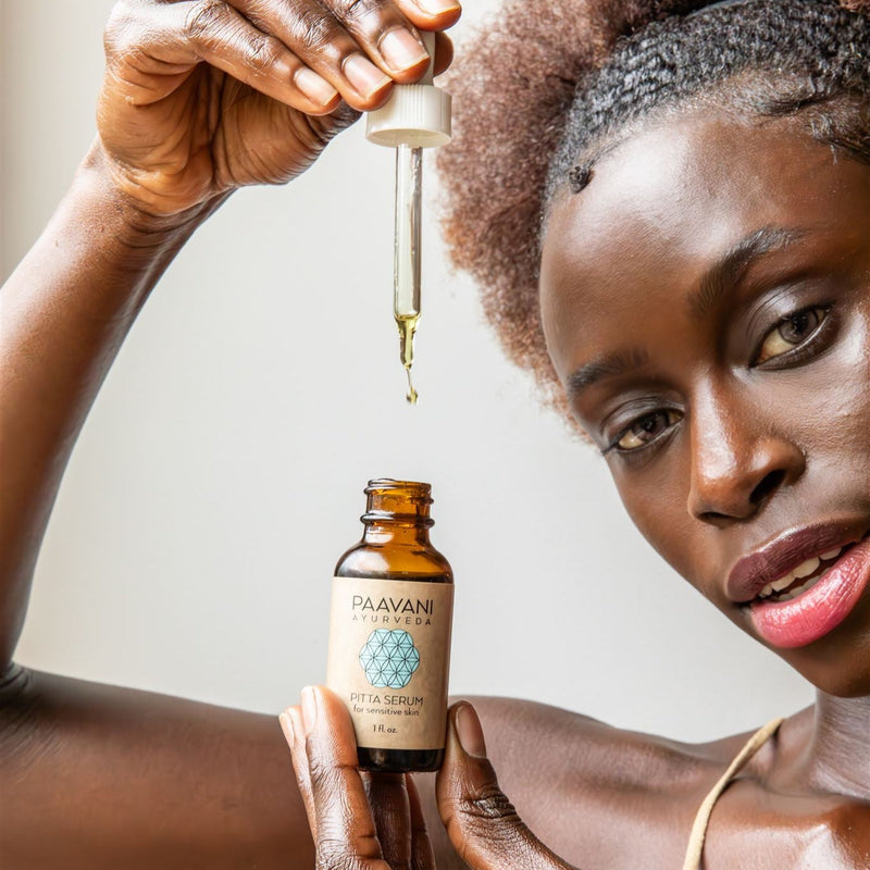 Paavani Ayurveda Pitta Serum | Ayurvedic Face Oil for Sensitive Skin simple