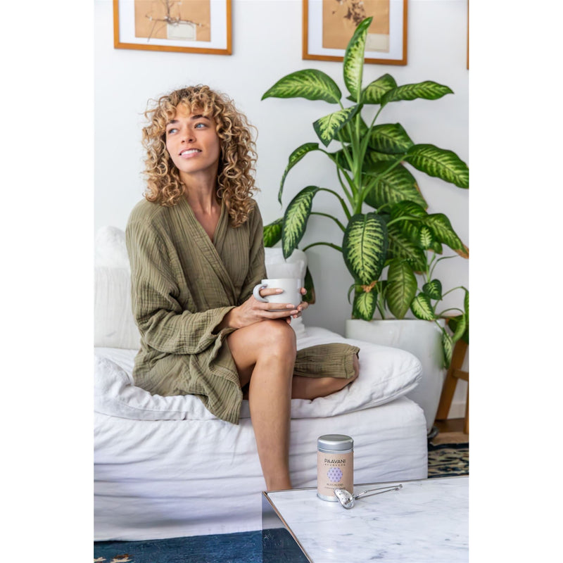 Paavani Ayurveda Your Herbal Tea Ritual | Organic Loose-Leaf Tea & Heart Infuser