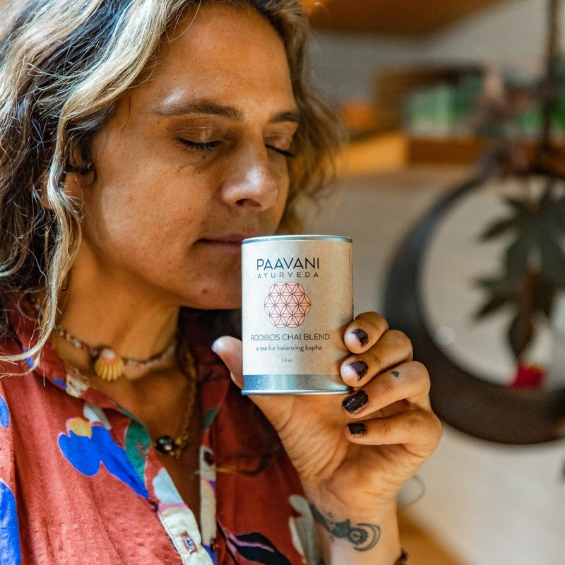 Paavani Ayurveda Rooibos Chai Blend | Ayurvedic Tea for Kapha Balance simple