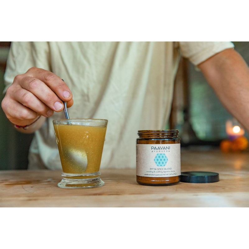 Paavani Ayurveda Pitta Spice Blend | Cooling Ayurvedic Digestive Churna