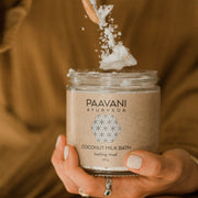 Paavani Ayurveda Coconut Milk Bath | Ayurvedic Herbal Soaking Ritual for Skin & Spirit simple