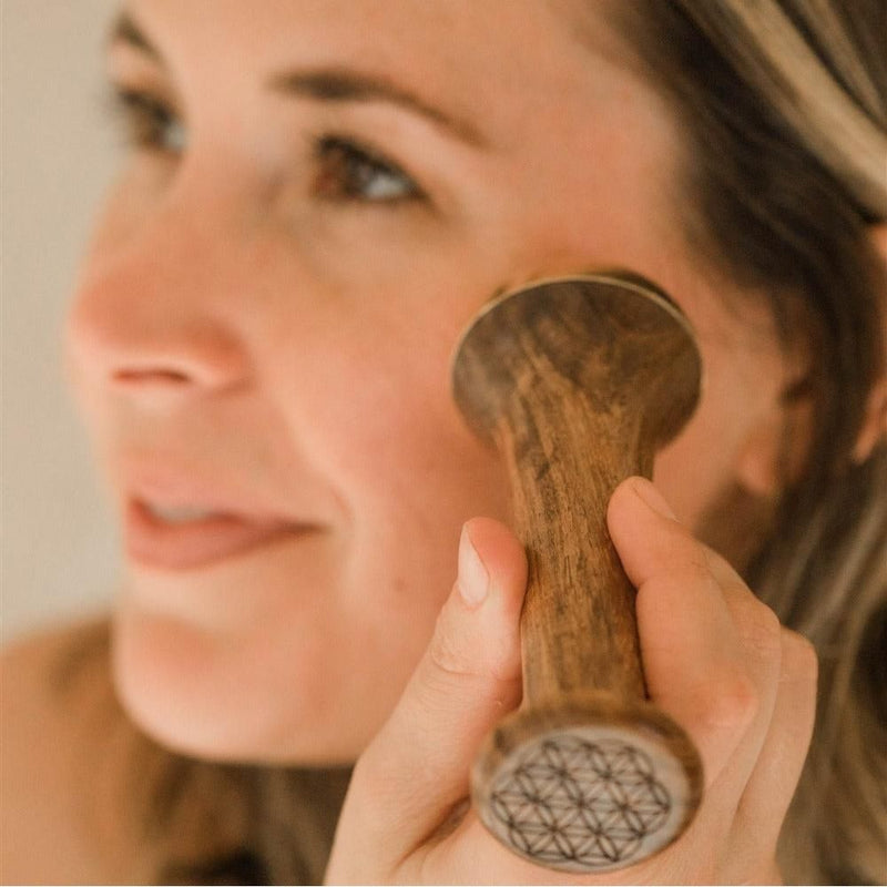 Paavani Ayurveda Radiant Skin Ritual | Ayurvedic Kansa Wand Facial Massage Kit variable