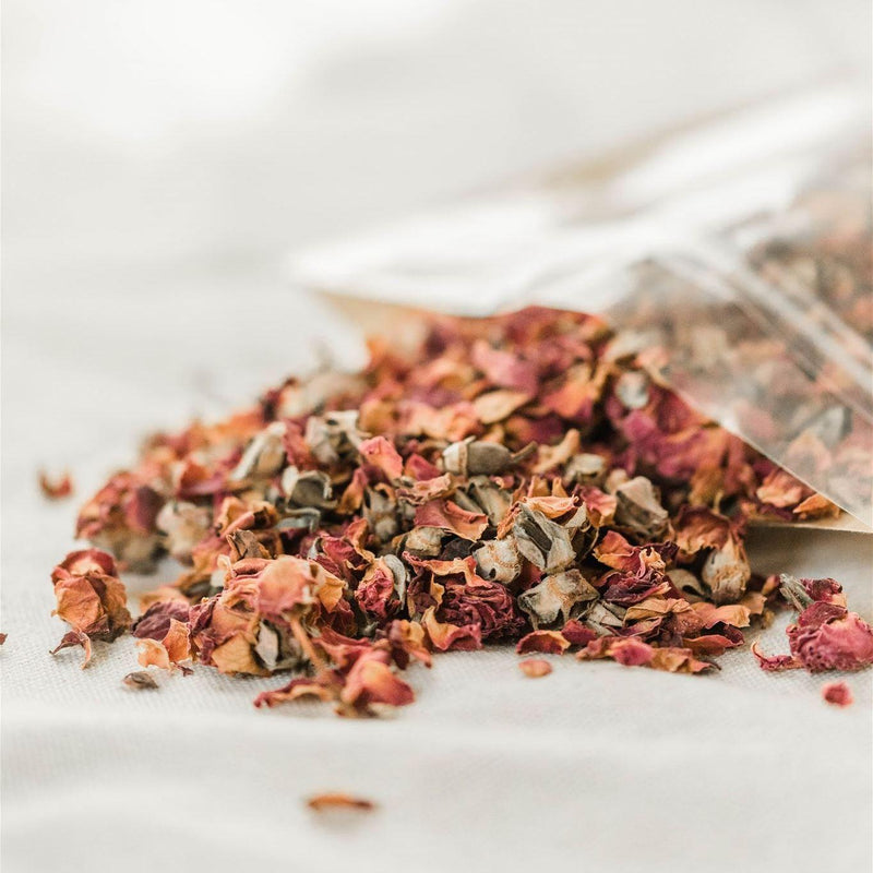 Paavani Ayurveda Organic Rose Petals | Ayurvedic Herbal Ally for Heart-Opening