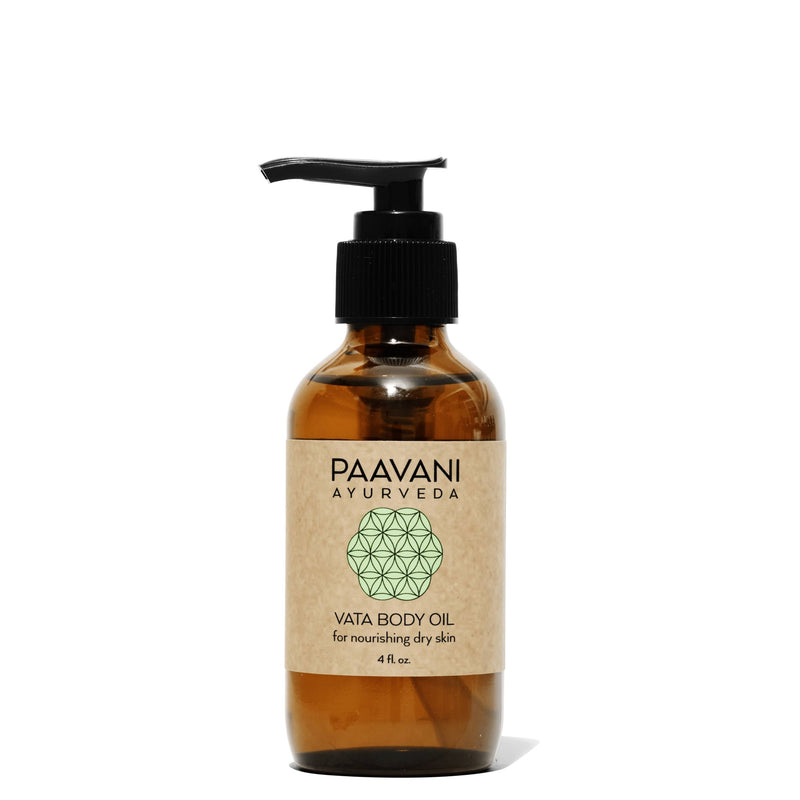 Paavani Ayurveda Vata Body Oil | Nourishing Ayurvedic Abhyanga Oil for Dry Skin variable