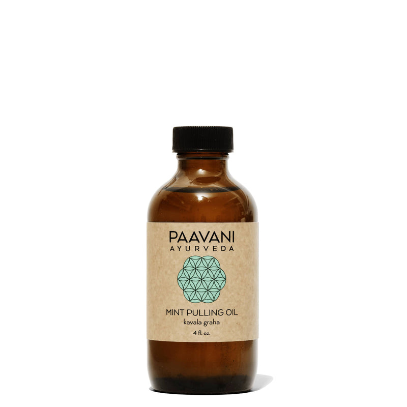 Paavani Ayurveda Mint Pulling Oil | Ayurvedic Oil Pulling for Oral Health & Detoxification