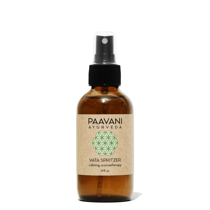 Paavani Ayurveda Vata Spritzer | Ayurvedic Aromatherapy Mist for Grounding & Calm variable