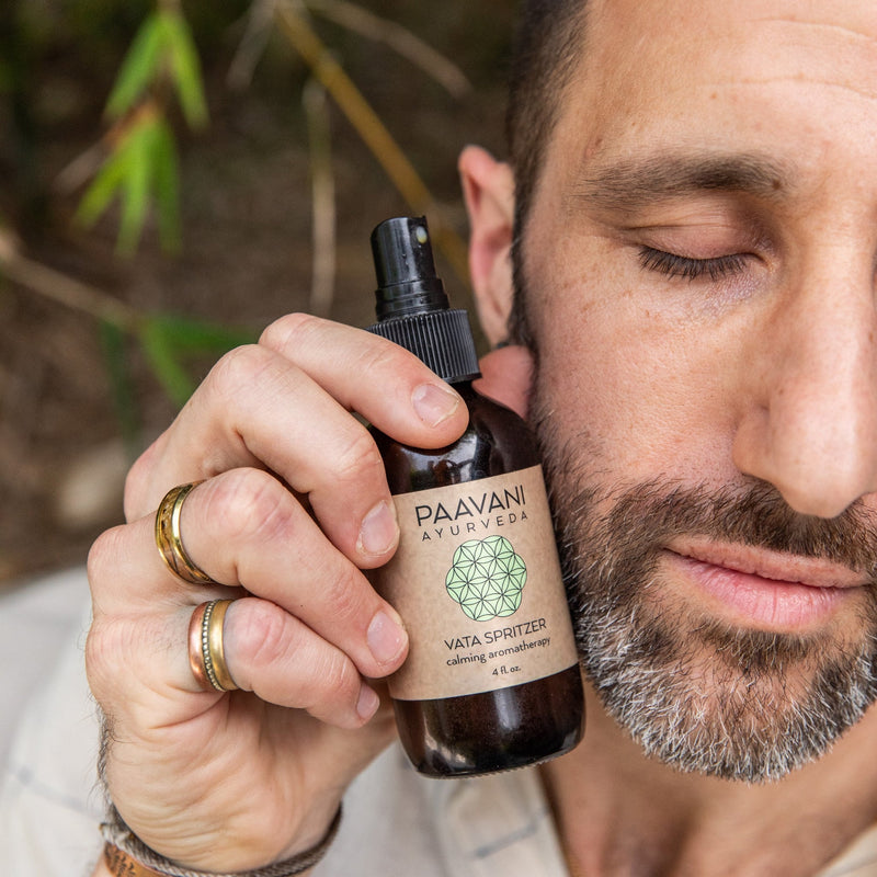 Paavani Ayurveda Vata Spritzer | Ayurvedic Aromatherapy Mist for Grounding & Calm variable