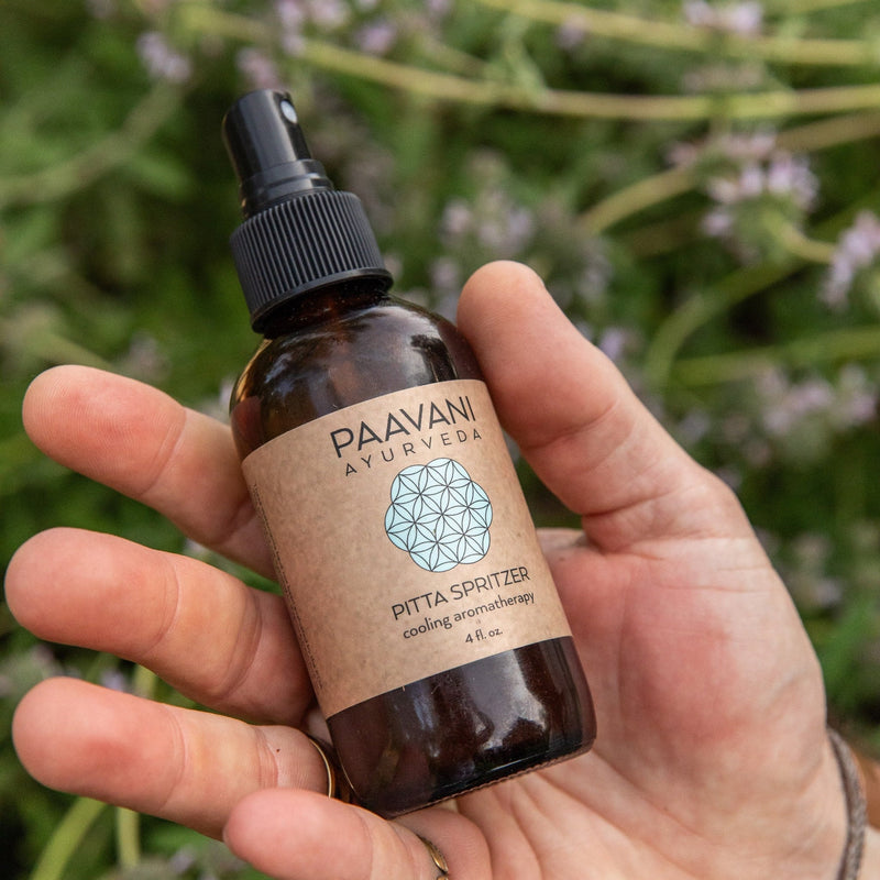 Paavani Ayurveda Pitta Spritzer | Ayurvedic Cooling Aromatherapy Mist variable