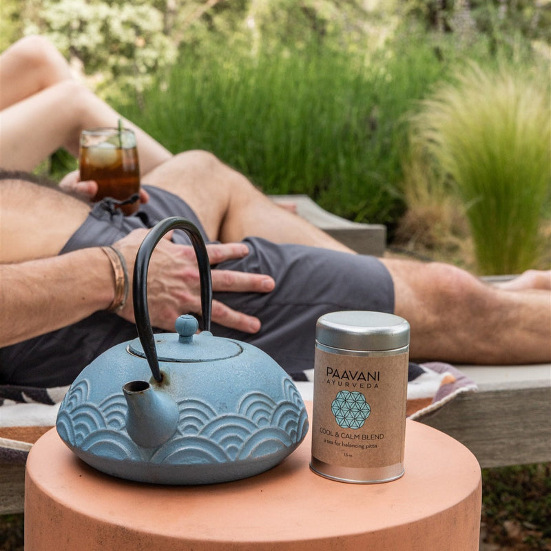 Paavani Ayurveda Cool & Calm Blend | Ayurvedic Tea for Pitta Balance simple