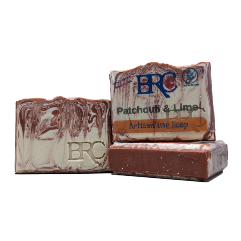 By Robin Creations Patchouli & Lime Natural Artisan Bar Soap Bar Soap
