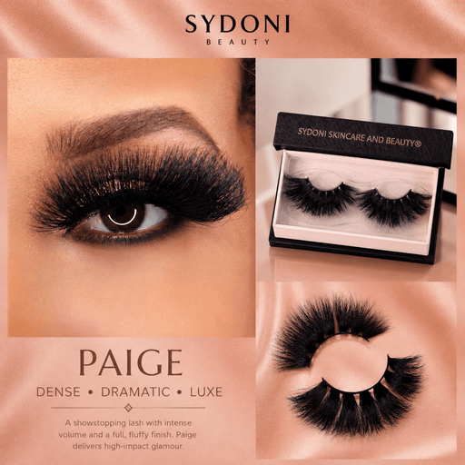 Sydoni Skincare and Beauty SYDONI "PAIGE" LUXURY MINK LASHES - Dense, Dramatic, Luxe Mink Lashes