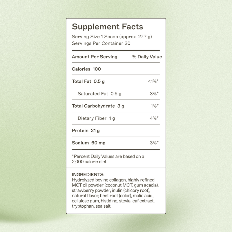 Paleo Protein - Strawberries & Cream