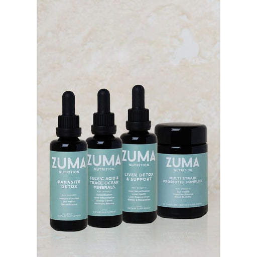 Zuma Nutrition - Complete Parasite Detox  & Gut Cleanse Protocol - 3 Pack