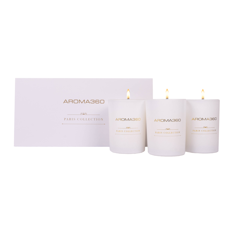Aroma360 Paris Collection Candle Trio Paris Collection
