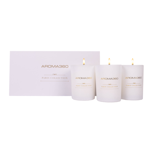Aroma360 Paris Collection Candle Trio Paris Collection