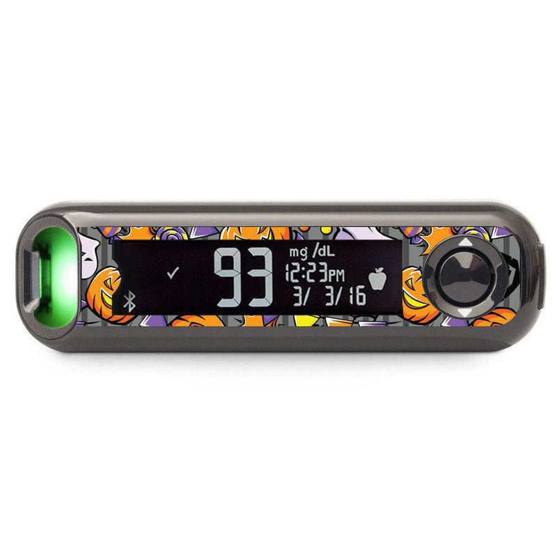 Peelz Party Halloween Bayer Contour© Next One Glucometer Peelz/Stickers
