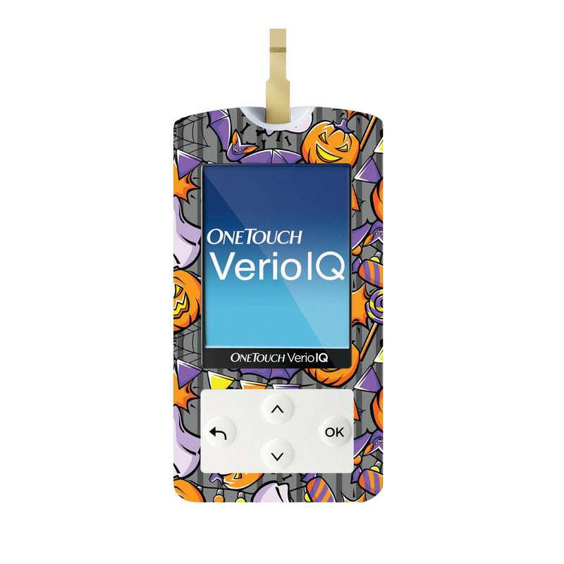 Peelz Party Halloween for OneTouch Verio IQ Glucometer Peelz/Stickers