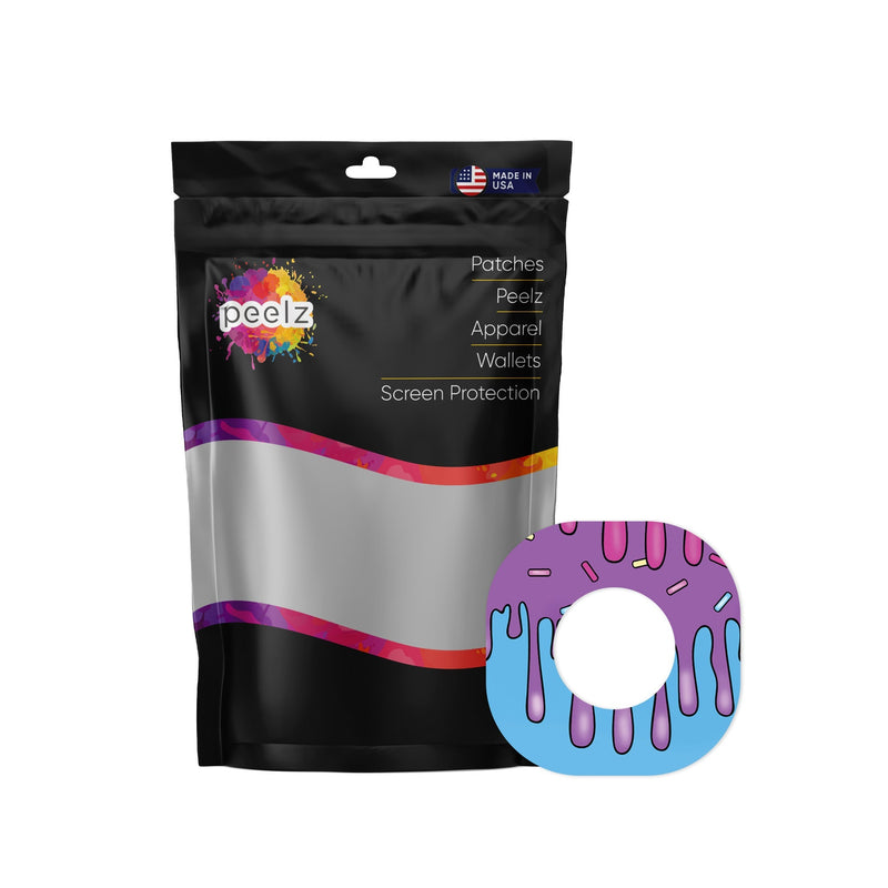 Peelz Party Slime Dexcom G7 and Stelo Patch Tape - Pump Peelz Patch Medical Tape
