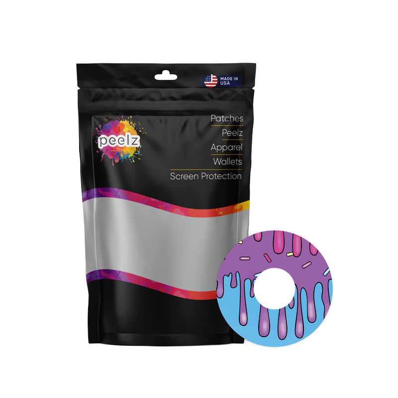 Peelz Party Slime Patch Tape Designed for the FreeStyle Libre 3 Plus & Lingo Patch Medical Tape