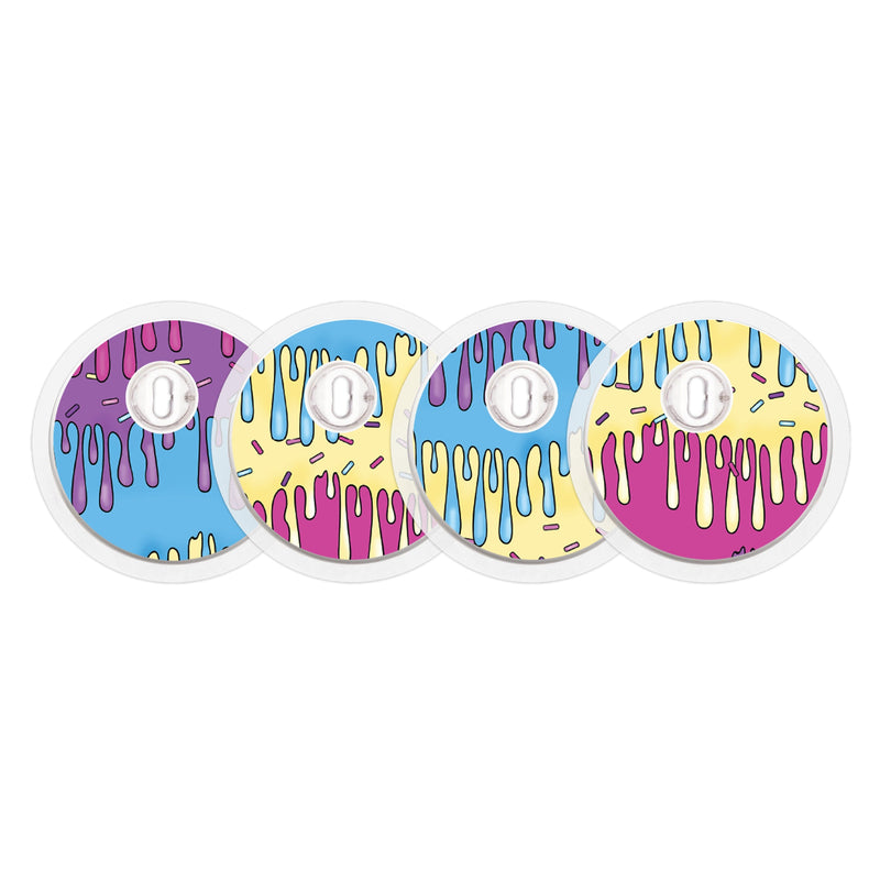 Peelz Party Slime Sticker Designed for the FreeStyle Libre 3 Plus & Lingo  Sensor Peelz/Stickers