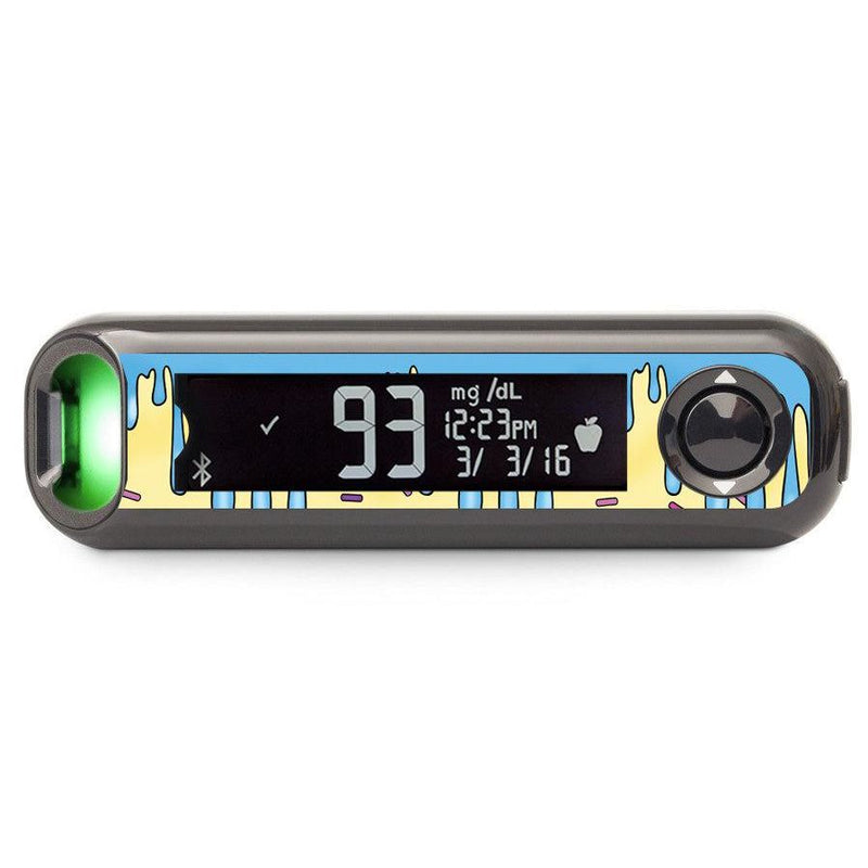 Peelz Party Slime for Bayer Contour Next Glucometer Peelz/Stickers