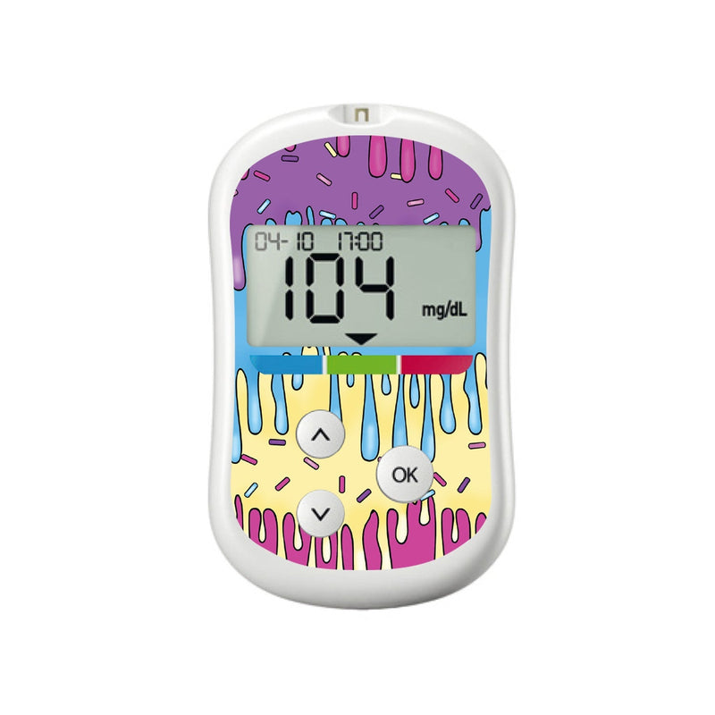 Peelz Party Slime for OneTouch Verio Flex Glucometer Peelz/Stickers