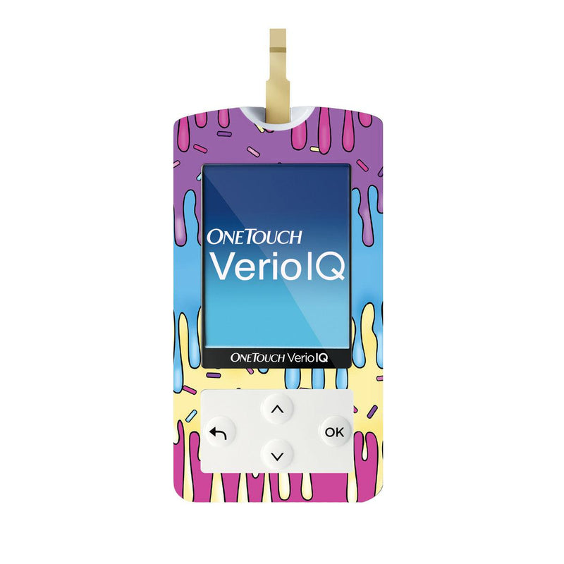 Peelz Party Slime for OneTouch Verio IQ Glucometer Peelz/Stickers