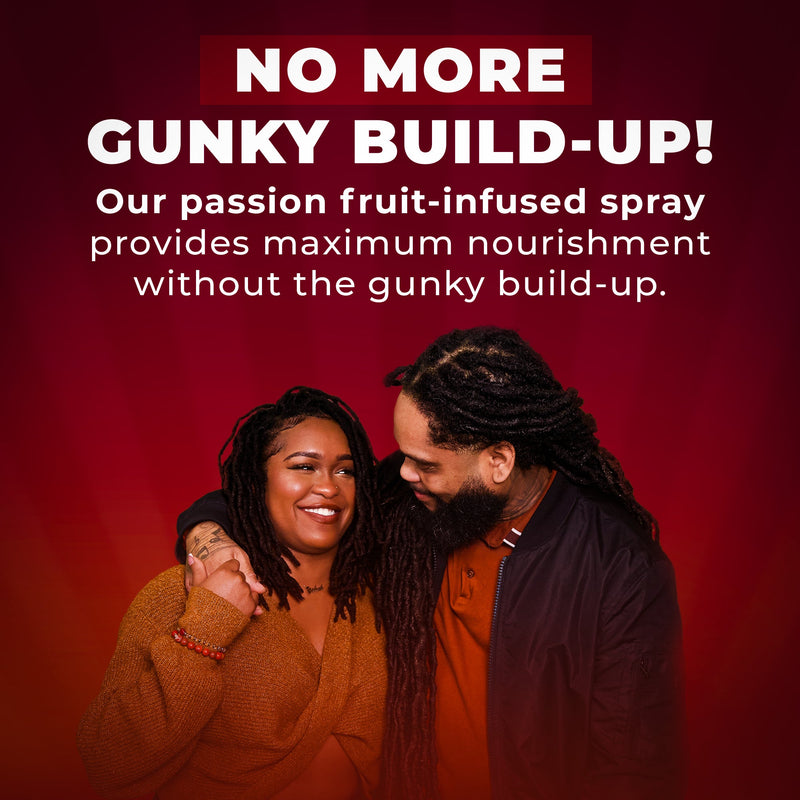 Locsanity Locsanity Passion Fruit Softening and Moisturizing Daily Spray for Locs, Dreadlocks, Sisterlock, Microlock, Locs, Oil-Free Hair Scalp Moisturizer Locking & Tightening & Moisturizing