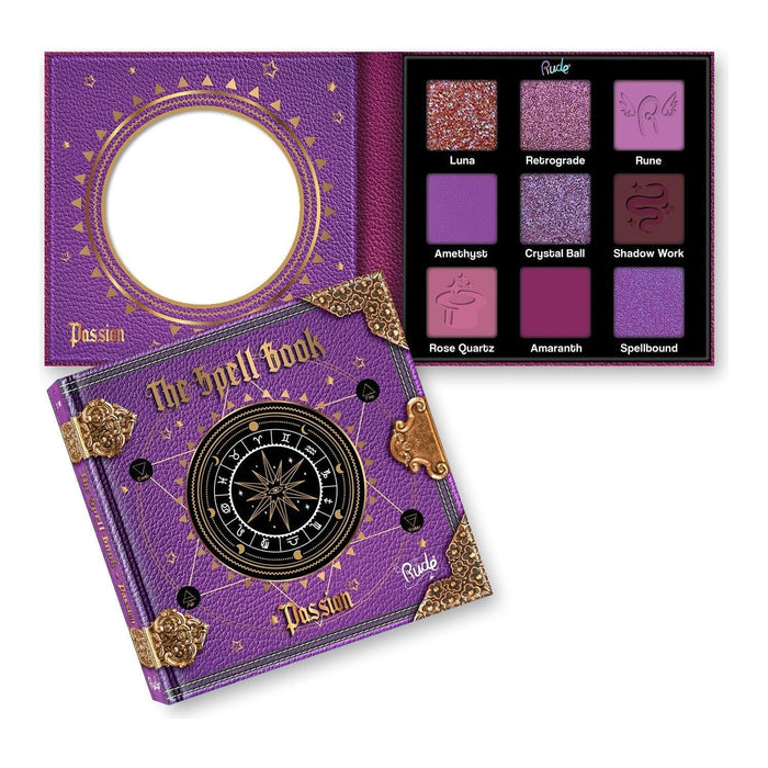 Rude Cosmetics - Rude Cosmetics - The Spell Book Eyeshadow Palette Display Set B, 24 pcs