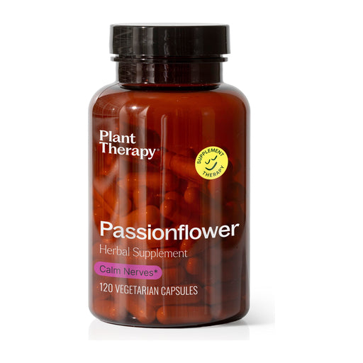 Plant Therapy Passionflower Herbal Supplement - 120 Capsules Supplement
