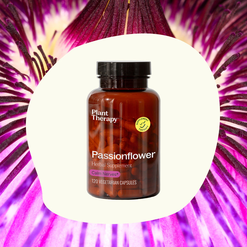 Plant Therapy Passionflower Herbal Supplement - 120 Capsules Supplement
