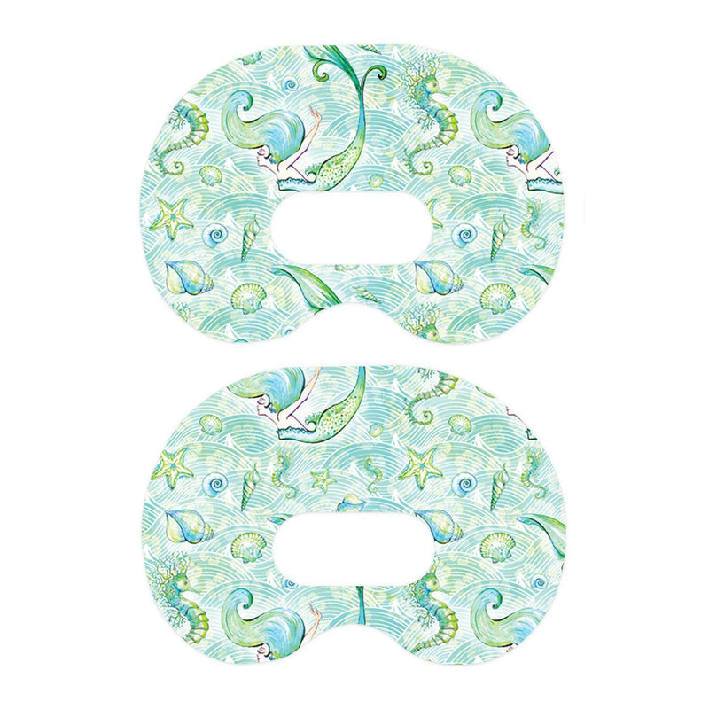 Peelz Pastel Mermaids Medtronic Guardian Connect Patch Tape - Pump Peelz Patch Medical Tape