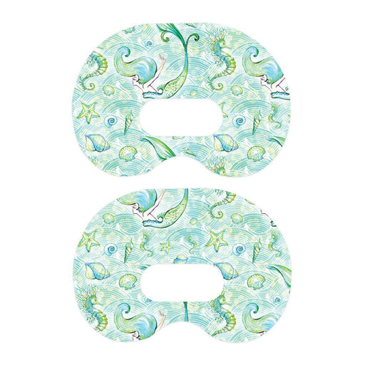Peelz Pastel Mermaids Medtronic Guardian Connect Patch Tape - Pump Peelz Patch Medical Tape