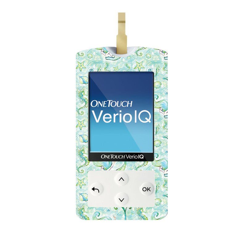 Peelz Pastel Mermaids for OneTouch Verio IQ Glucometer Peelz/Stickers