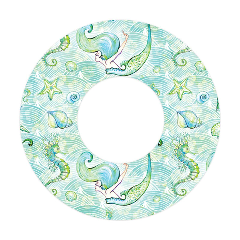 Peelz Pastel Mermaids for Patch  Freestyle Libre and Universal Infusion Set Tape Patch Medical Tape