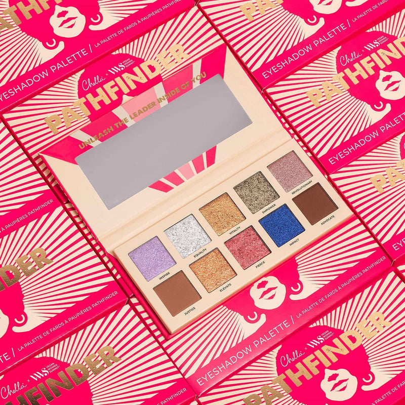 Chella Chella x VWS Pathfinder Eyeshadow Palette Brow & Eye
