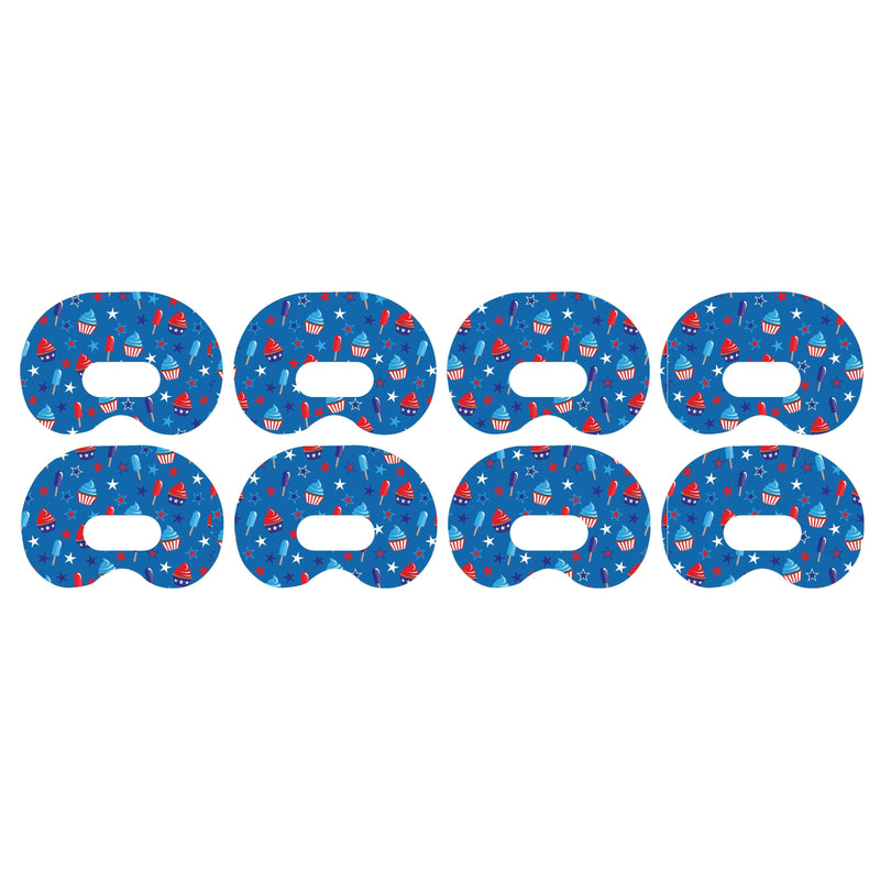 Peelz Patriotic Dessert Medtronic Guardian Connect Patch Tape - Pump Peelz Patch Medical Tape
